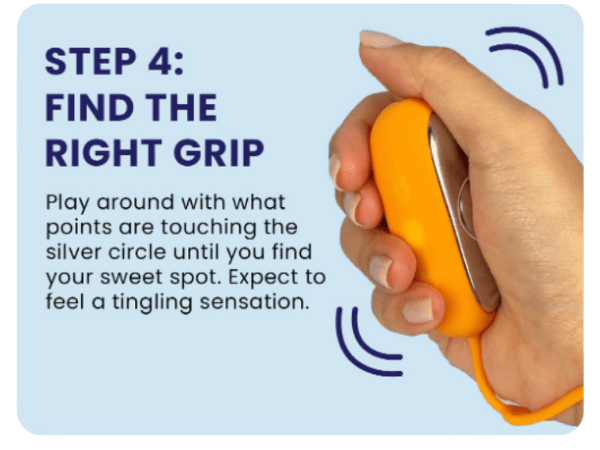 step 4: find your grip