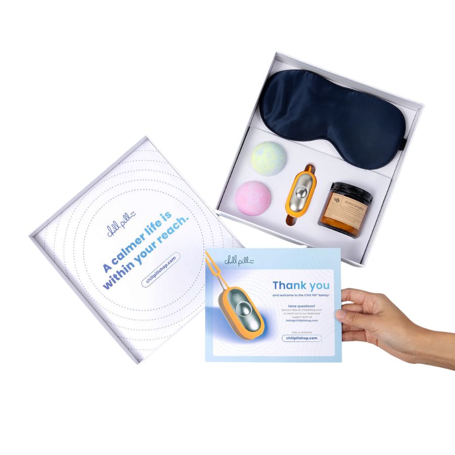 open The Chill and Unwind Gift Box